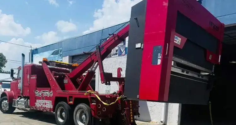 Commercial vehicle recovery service
