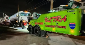 Heavy truck in Florida